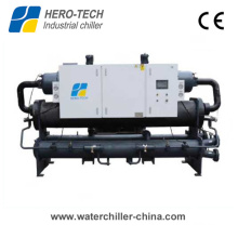-10c 630kw Low Temperature Water Cooled Glycol Screw Chiller for Plastics Industry